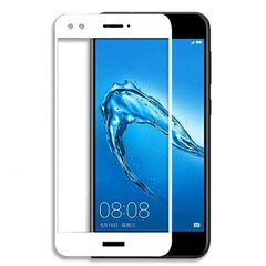 Защитное стекло 2.5D на весь экран для Huawei Nova lite (2017) - Белый фото 1
