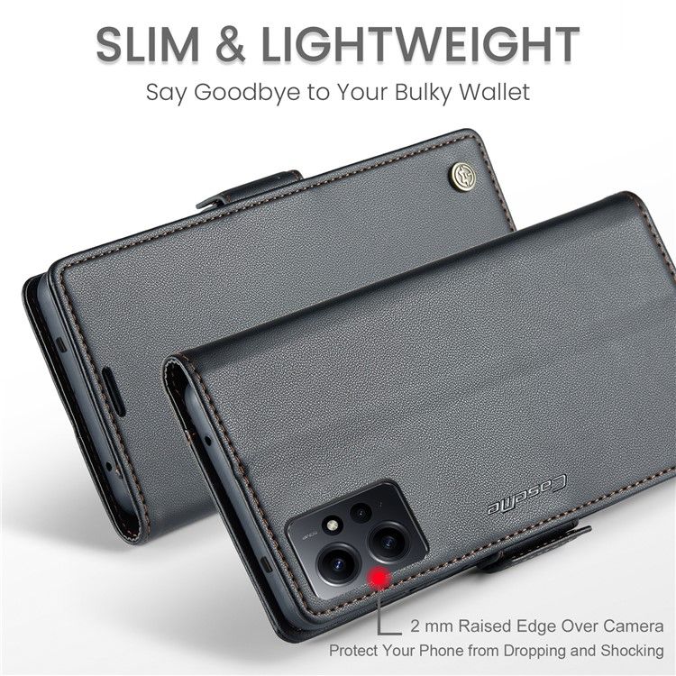 Кожаный чехол-книжка Retro Case для Xiaomi Redmi 12 цвет Черный