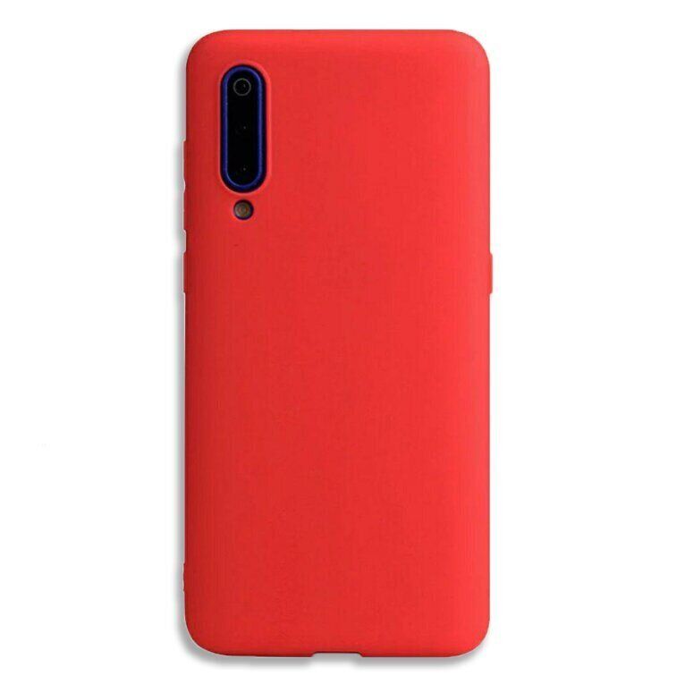 Чохол Candy Silicone для Xiaomi Mi9 SE - Червоний фото 2