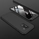 Чехол GKK 360 градусов для Samsung Galaxy A8 Plus (2018) - Черный фото 2