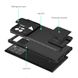 Чехол Kickstand с защитой камеры для Oppo A16 / A54s цвет Черный