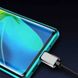 Магнитный чехол с защитным стеклом для Realme 6i - Синий фото 6