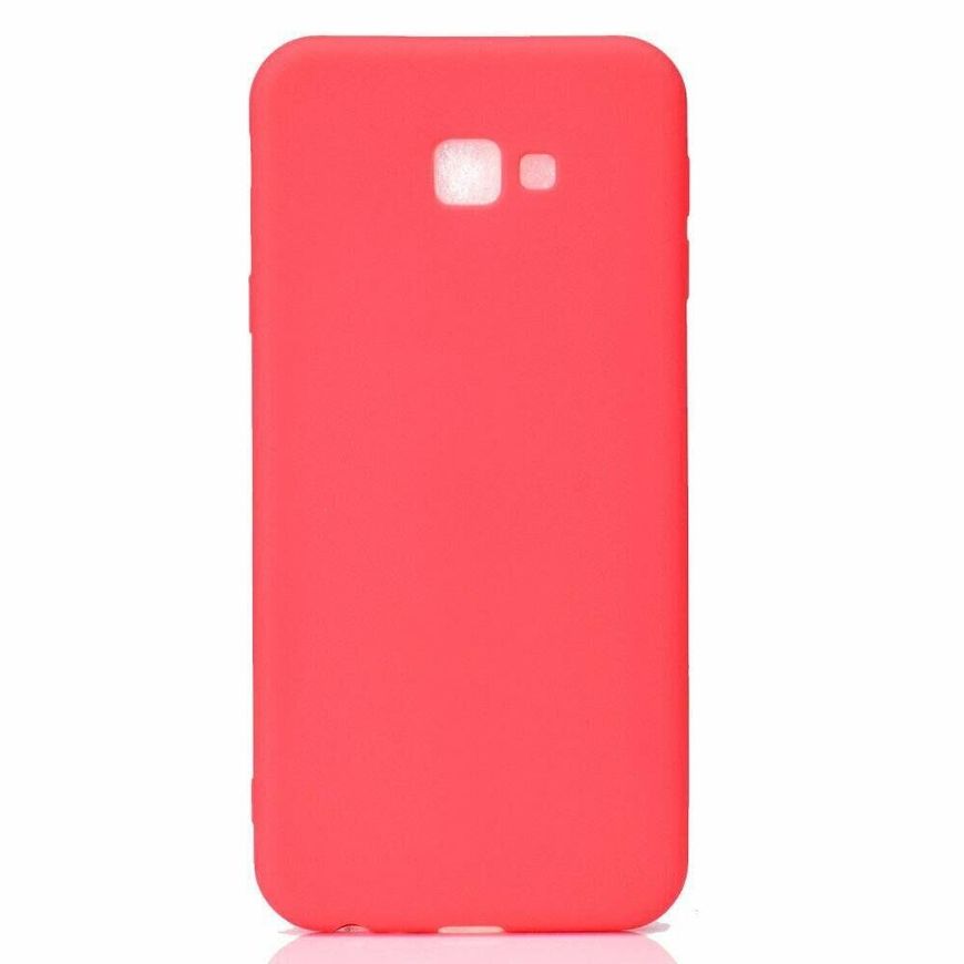 Чехол Candy Silicone для Samsung Galaxy J4 Plus - Красный фото 2