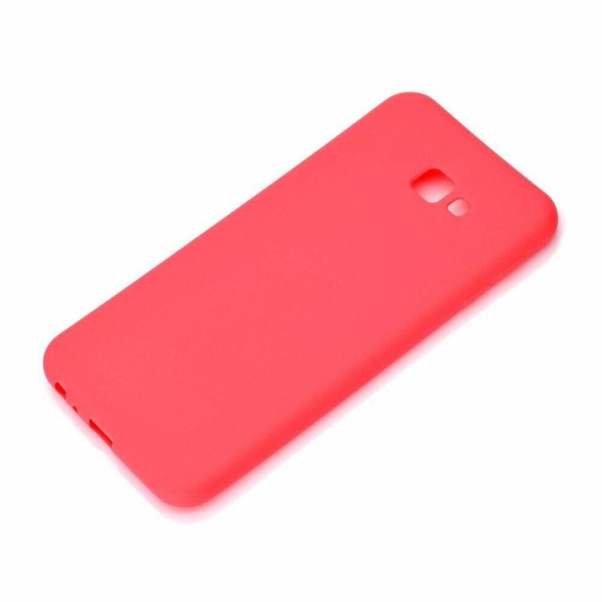 Чехол Candy Silicone для Samsung Galaxy J4 Plus - Красный фото 3