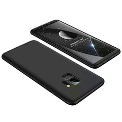 Чехол GKK 360 градусов для Samsung Galaxy S9 - Чёрный фото 1