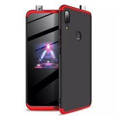 Чехол GKK 360 градусов для Huawei P Smart 2021 - Черно-Красный фото 1