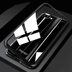 Магнитный чехол Metal Frame для Huawei Honor 10 - Черный фото 1