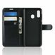Чехол-Книжка с карманами для карт на Samsung Galaxy A40 - Черный фото 3