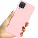 Чехол Candy Silicone для Samsung Galaxy A12 - Розовый фото 2