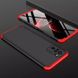 Чехол GKK 360 градусов для Xiaomi Redmi Note 10 4G / 10S / Poco M5s - Черно-Красный фото 2