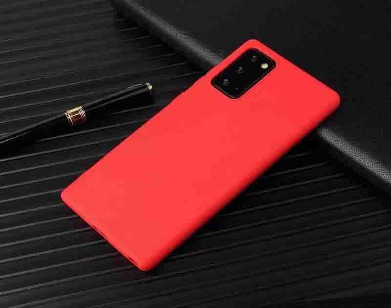 Чехол Candy Silicone для Samsung Galaxy A31 - Красный фото 1