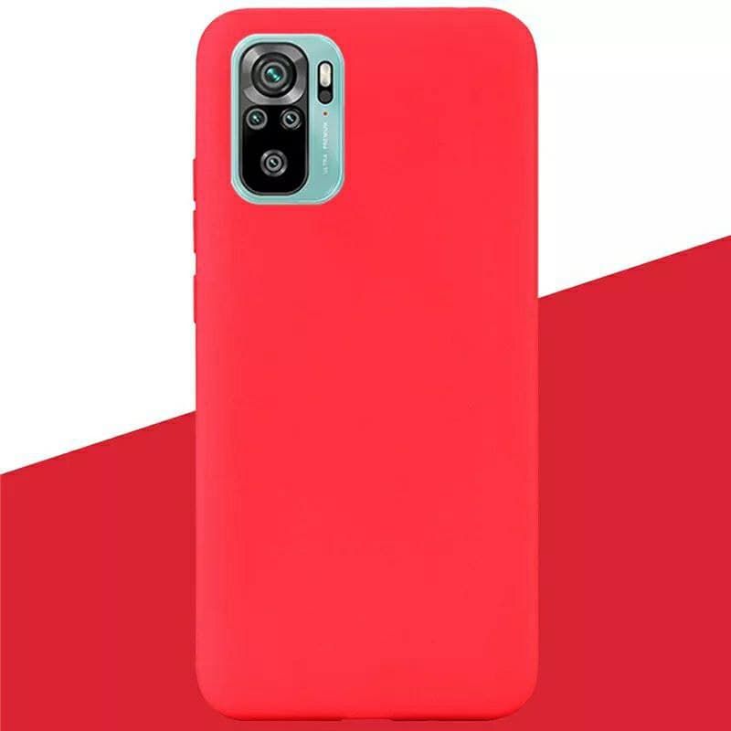 Чохол Candy Silicone для Xiaomi Redmi Note 10 Pro - Червоний фото 1