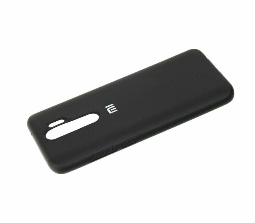 Оригінальний чохол Silicone cover для Xiaomi Redmi Note 8 Pro - Чорний фото 3