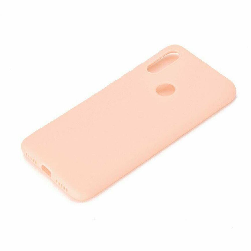 Чехол Candy Silicone для Xiaomi Redmi Note 7 - Розовый фото 2