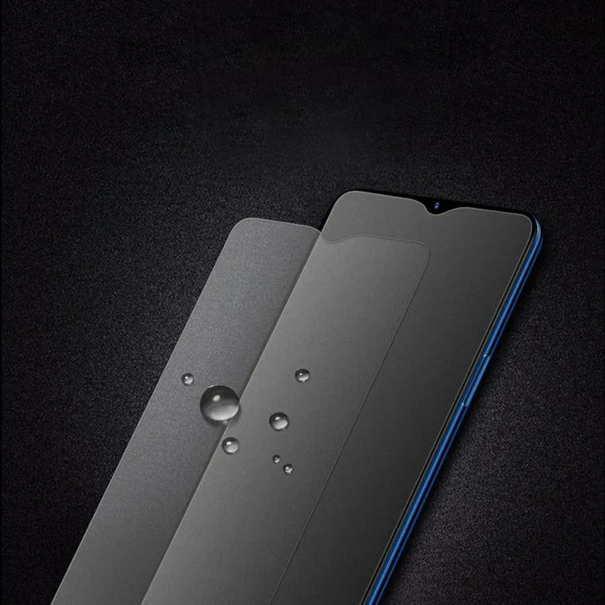 Матове захисне скло 2.5D для Xiaomi Redmi Note 12 5G колір Чорний