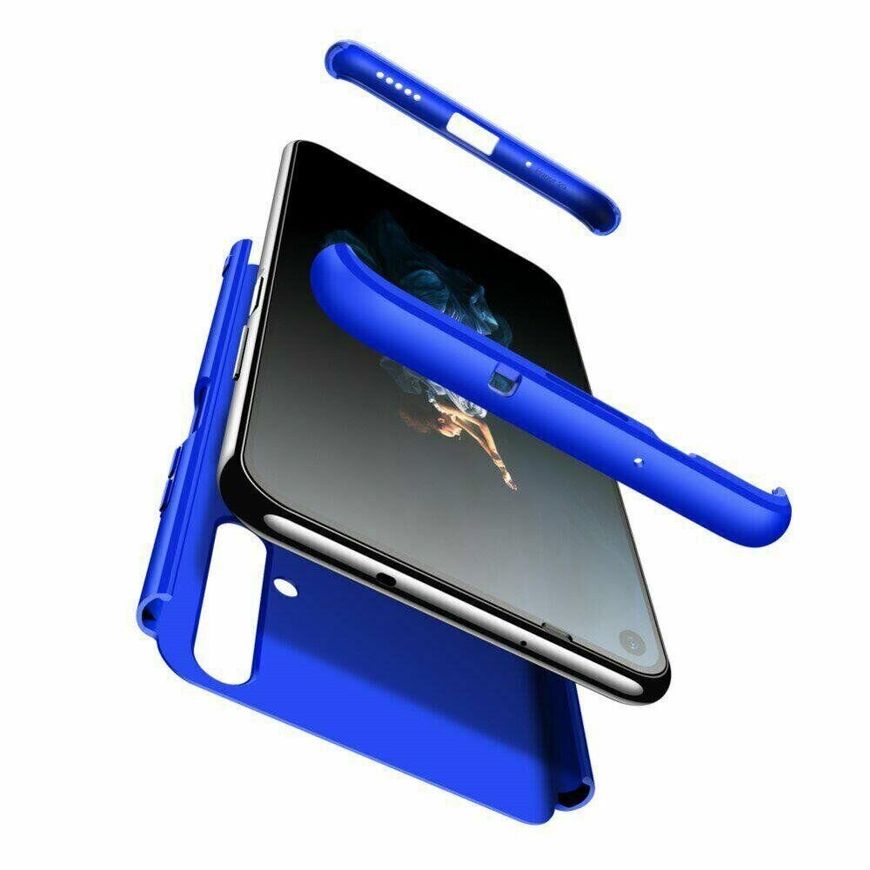 Чехол GKK 360 градусов для Huawei Honor 20 / Nova 5T - Синий фото 2