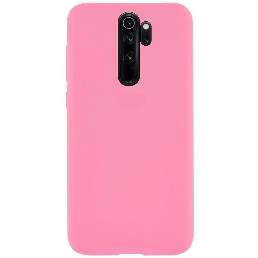 Чехол Candy Silicone для Xiaomi Redmi Note 8 Pro - Розовый фото 1