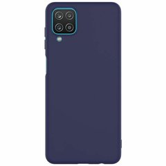 Чехол Candy Silicone для Samsung Galaxy A12 - Синий фото 1