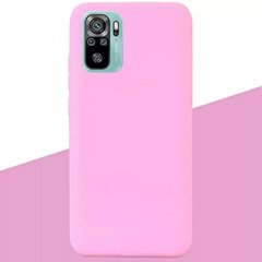 Чехол Candy Silicone для Xiaomi Redmi Note 10 Pro - Розовый фото 1