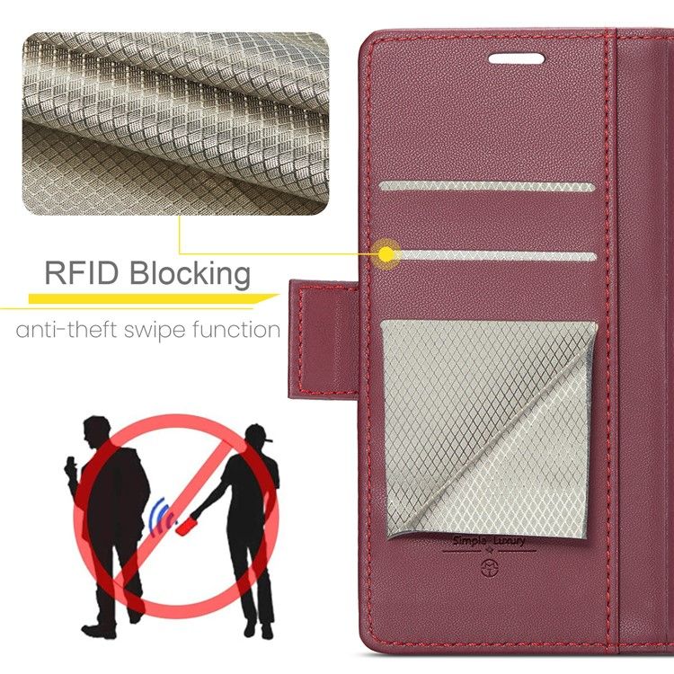 Шкіряний чохол-книжка Retro Case для Xiaomi Redmi Note 11 4G / 11s / Note 12s - Червоний фото 7