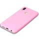 Чохол Candy Silicone для Huawei P Smart Plus - Рожевий фото 5