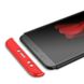 Чохол GKK 360 градусів для Huawei Y7 Prime (2018) / Honor 7C Pro - Чёрно-Красный фото 2