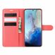 Чехол-Книжка с карманами для карт на Samsung Galaxy A02s - Красный фото 2