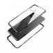 Магнитный чехол с защитным стеклом для iPhone 11 - Черный фото 5