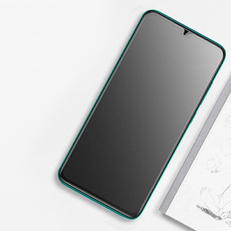 Матовое защитное стекло 2.5D для Xiaomi Redmi Note 9s / Note 9 Pro - Черный фото 2