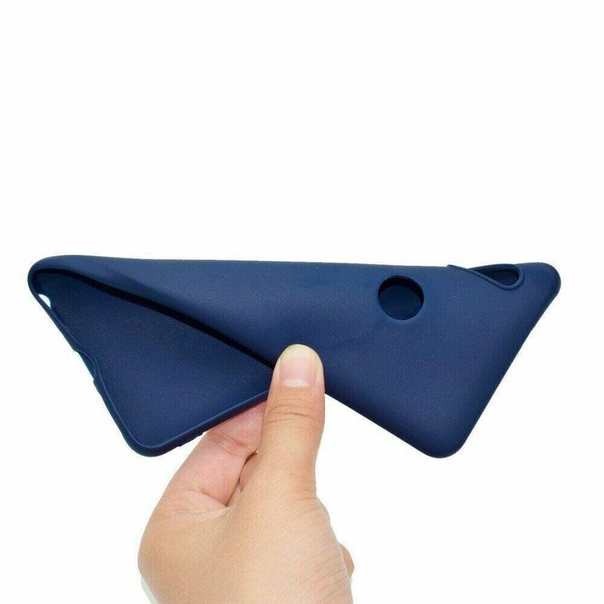 Чехол Candy Silicone для Xiaomi Mi A2 - Синий фото 3