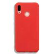 Чехол Candy Silicone для Huawei P Smart Plus - Красный фото 1