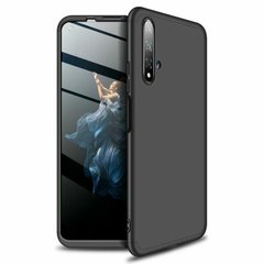Чехол GKK 360 градусов для Huawei Honor 20 / Nova 5T - Черный фото 1