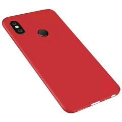 Чехол Candy Silicone для Xiaomi Redmi Note 6 Pro - Красный фото 1