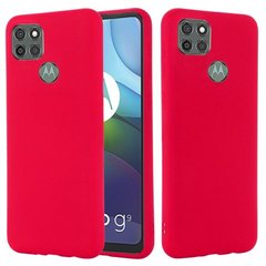 Чехол Candy Silicone для Motorola G9 Power цвет Красный