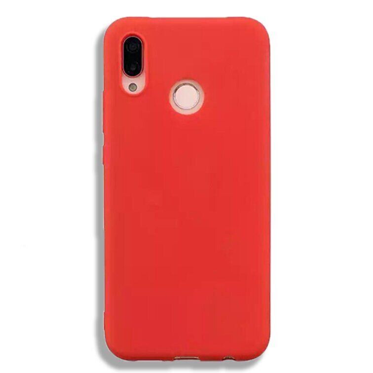 Чохол Candy Silicone для Huawei P Smart Plus - Червоний фото 1