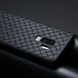 Чехол с плетением под кожу для Samsung Galaxy S9 - Черный фото 6