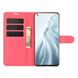 Чехол-Книжка с карманами для карт на Xiaomi Mi11 lite - Красный фото 2