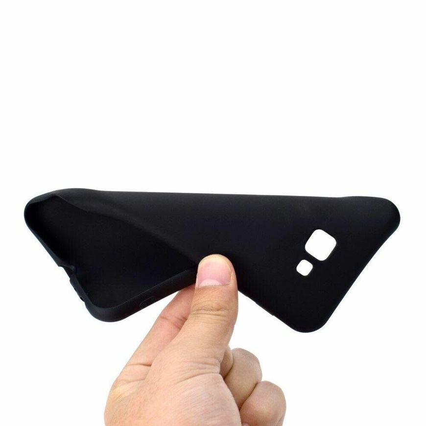 Чохол Candy Silicone для Samsung Galaxy J4 Plus - Чорний фото 5