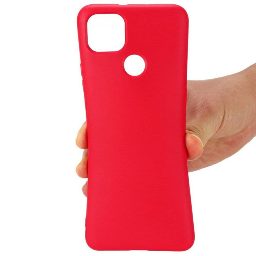 Чехол Candy Silicone для Motorola G9 Power - Красный фото 3