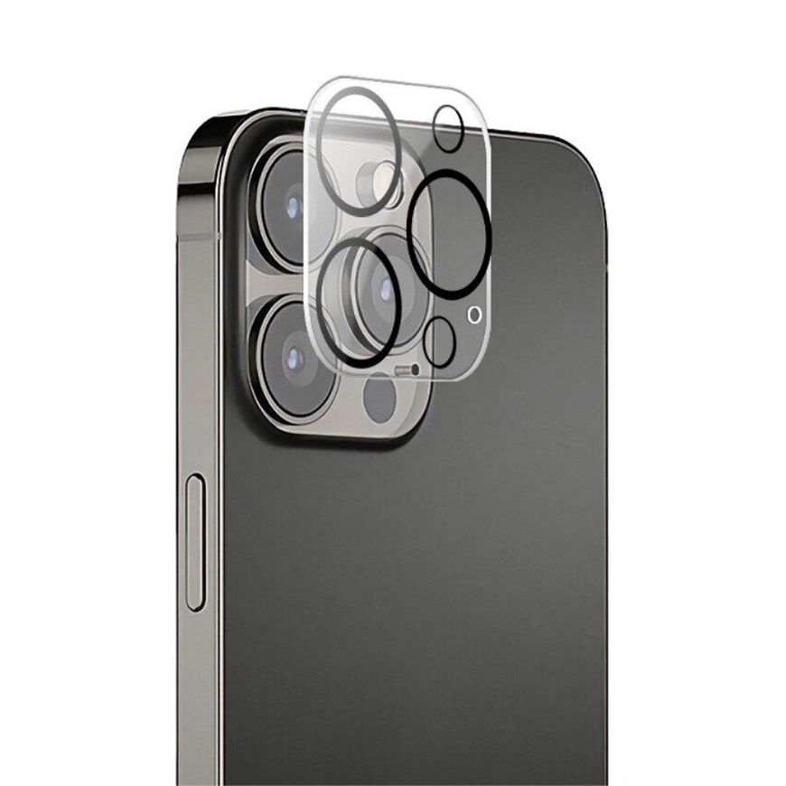 Захисне скло на Камеру для iPhone 14 Pro / 14 Pro Max - Прозорий фото 2