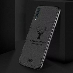Силиконовый чехол DEER для Samsung Galaxy A30s / A50 / A50s - Черный фото 1