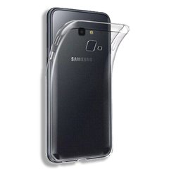 Прозрачный Силиконовый чехол TPU для Samsung Galaxy J4 Plus - Прозрачный фото 1