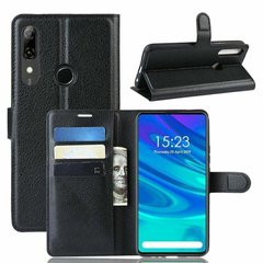 Чехол-Книжка с карманами для карт на Huawei P Smart 2021 - Черный фото 1