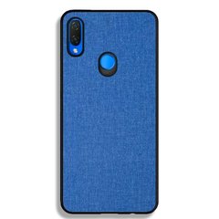 Чехол Textile Case для Huawei P Smart Plus - Синий фото 1