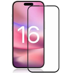 Захисне скло 2.5D на весь екран для iPhone 16