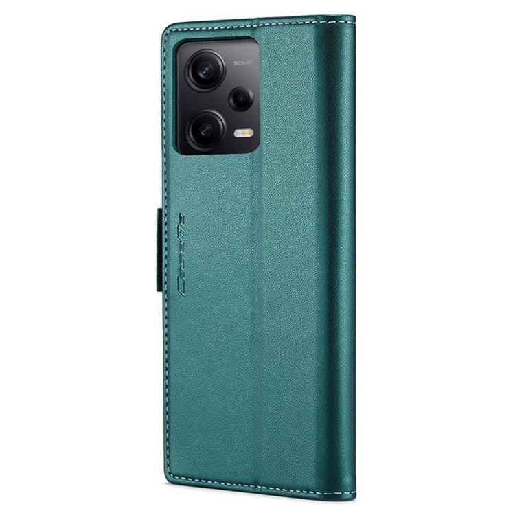 Кожаный чехол-книжка Retro Case для Xiaomi Redmi Note 12 Pro 5G / Poco X5 Pro цвет Зелёный