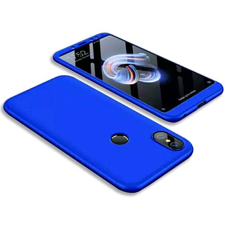 Чохол GKK 360 градусів для Xiaomi Redmi Note 5 - Синій фото 1