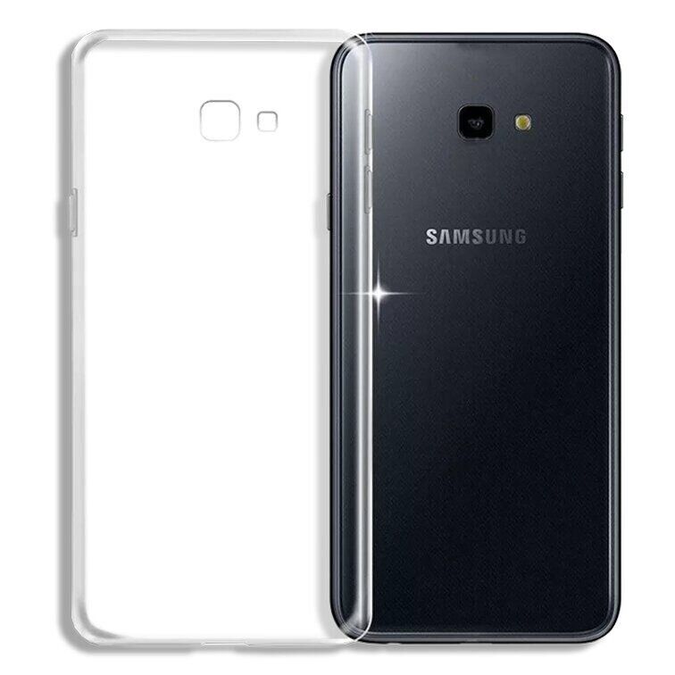 Прозрачный Силиконовый чехол TPU для Samsung Galaxy J4 Plus - Прозрачный фото 2