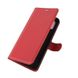 Чехол-Книжка с карманами для карт на Xiaomi Redmi 9A - Красный фото 4