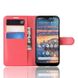 Чехол-Книжка с карманами для карт на Nokia 4.2 - Красный фото 2